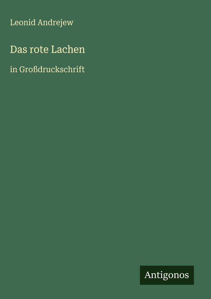 Das rote Lachen