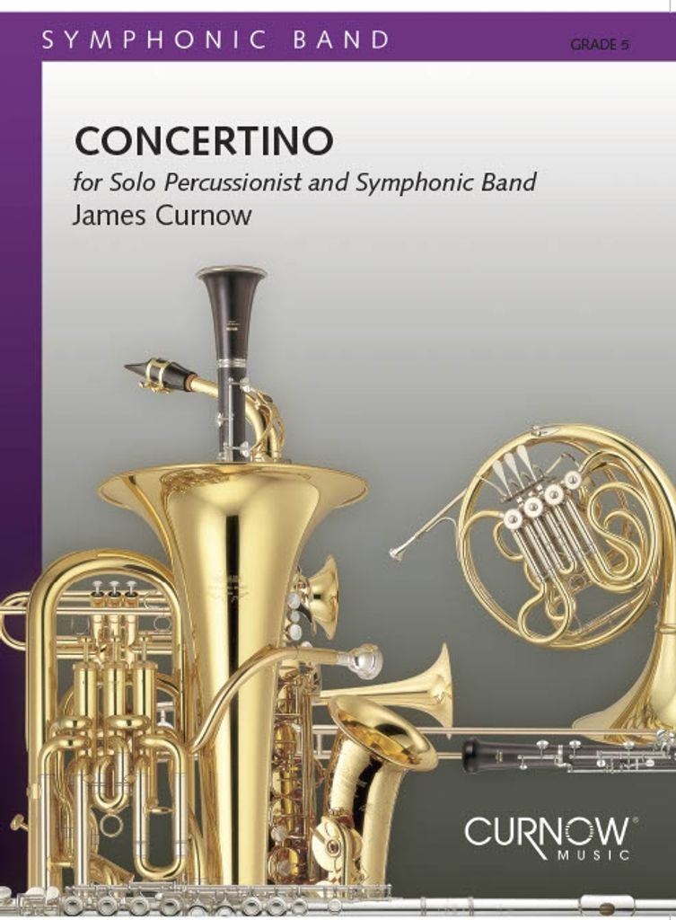 James Curnow, ConcertinoPercussion and Concert Band/Harmonie