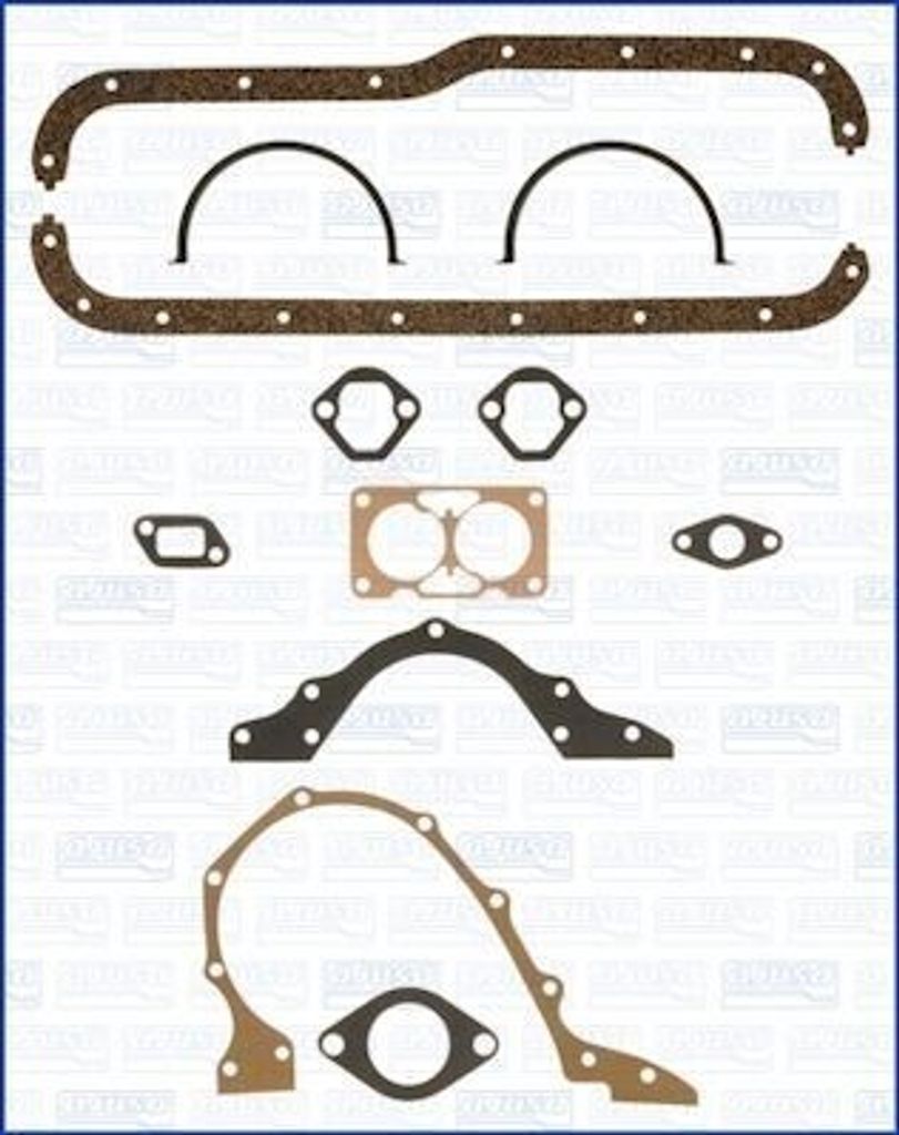 AJUSA 54026200 Dichtungssatz Kurbelgehäuse für FIAT 1500 Cabriolet