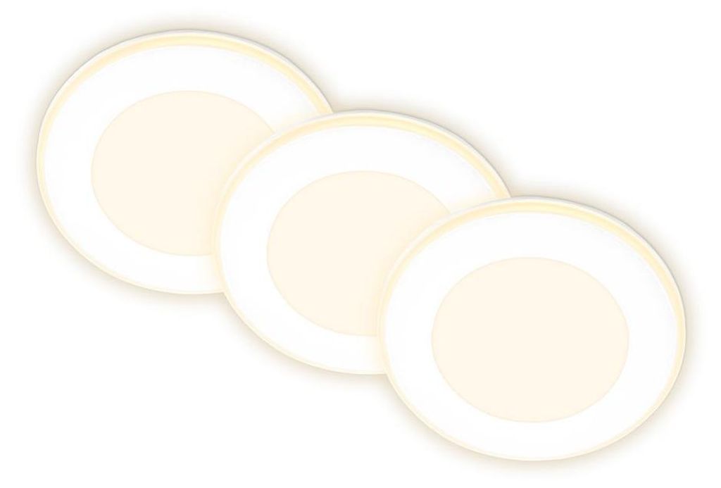 Briloner Gima Set de 3 spots LED encastrables 230V, Image du produit 