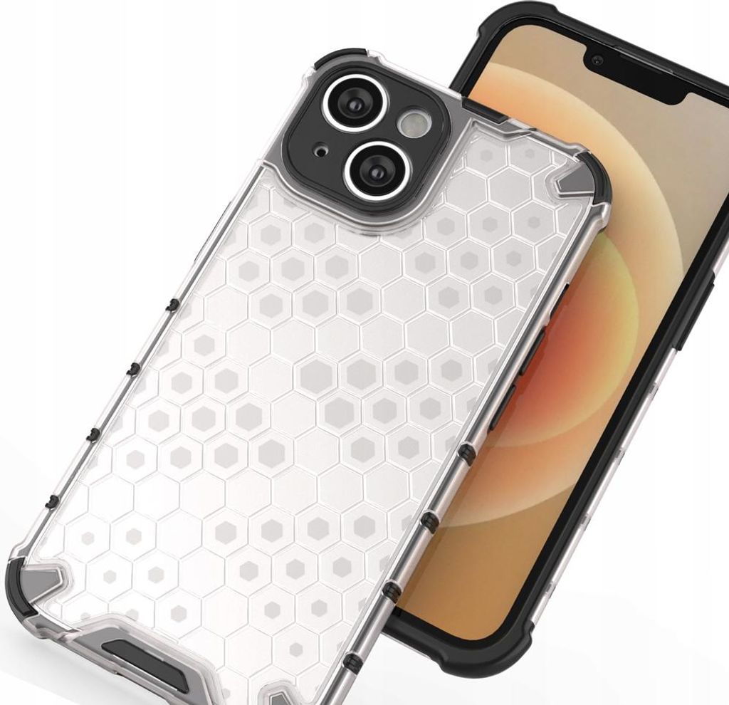 Custodia ibrida blindata per Iphone 14 a nido d'ape Immagine del prodotto 