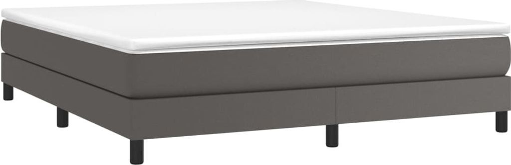 Best Möbel Boxspringbettgestell Grau 180x200 cm Kunstleder - Klassische Betten designMöbel21452