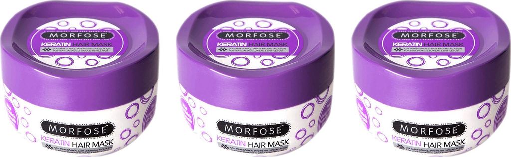 Keratin Haarmaske 3x250 ml Produktbild 