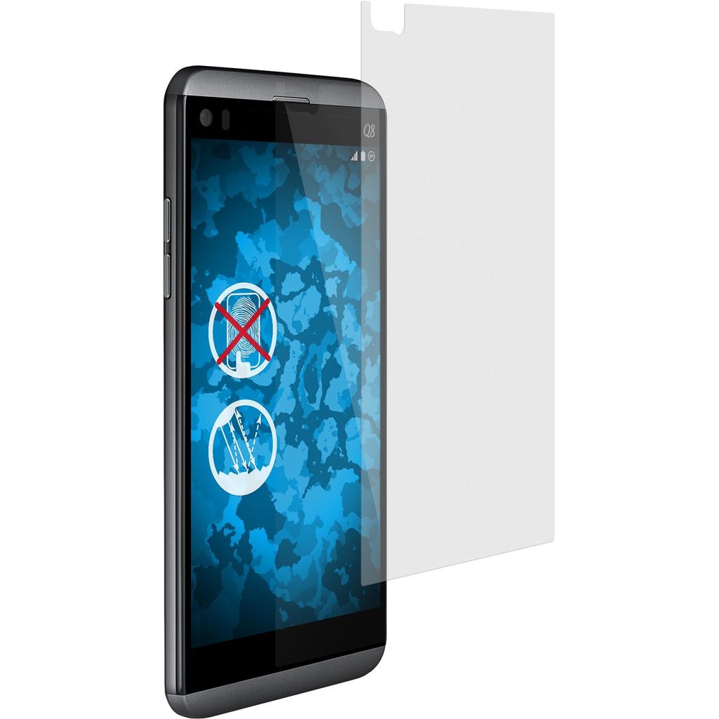 4er-Pack PhoneNatic Displayschutzfolien matt kompatibel mit LG Q8