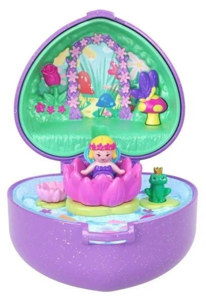 Polly Pocket Snail Garden Ring and Case, Garten, 6 Jahr(e), Mehrfarbig
