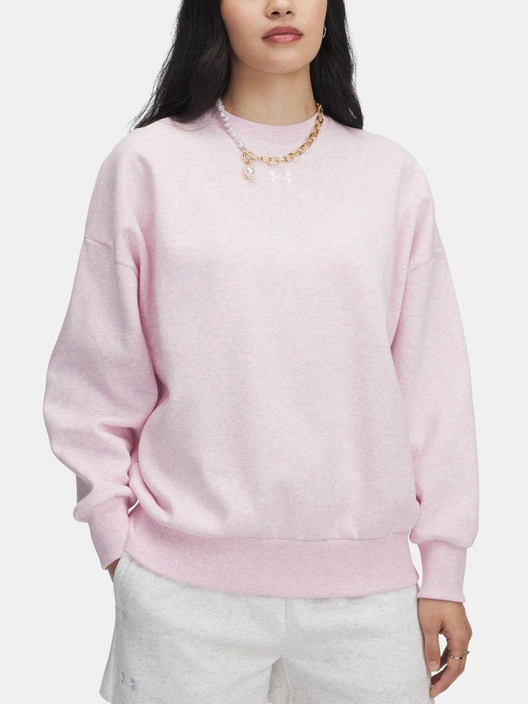 Under Armour Damen Ua Rival Fleece Os Crew Sweatshirt 1386463-647__SM