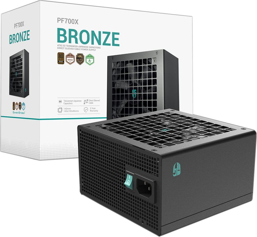 Deepcool 80 PLUS Standard PSU | PF700X | 700 W Obrázek produktu 