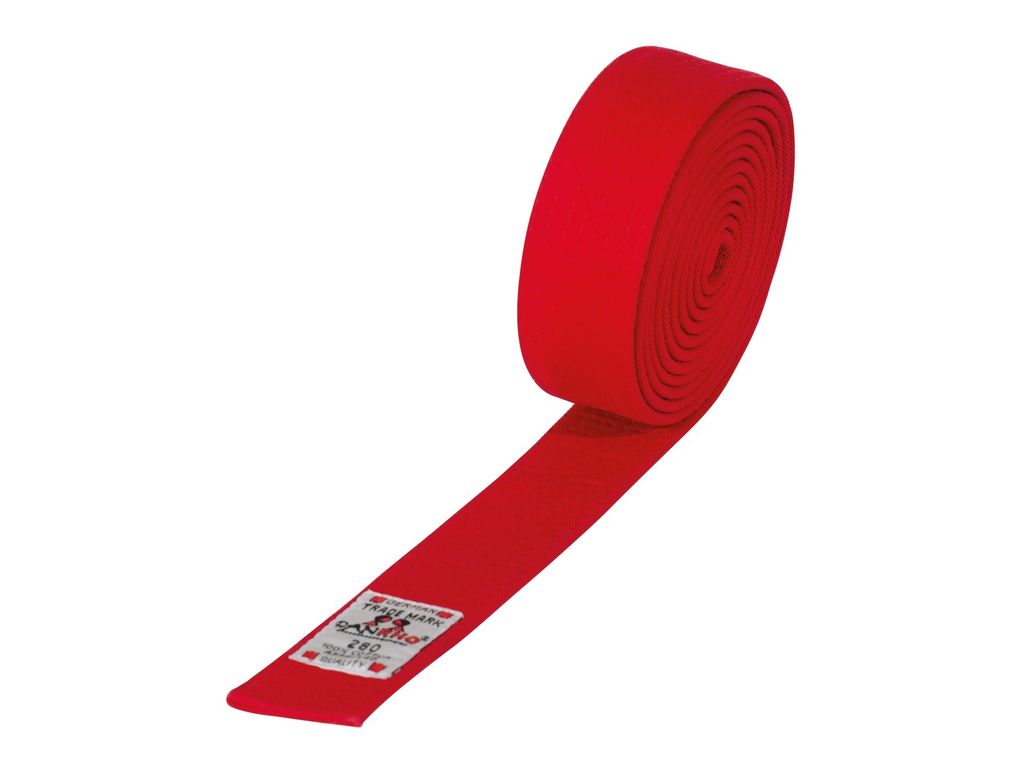 DANRHO Judo / Ju-Jutsu Gürtel. 4 cm breit Rot 350