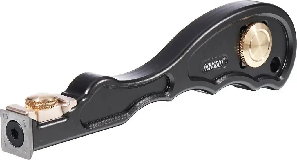 Mini Raschietto per Legno in Carburo - Pulizia Colla e Sbavature 2in1