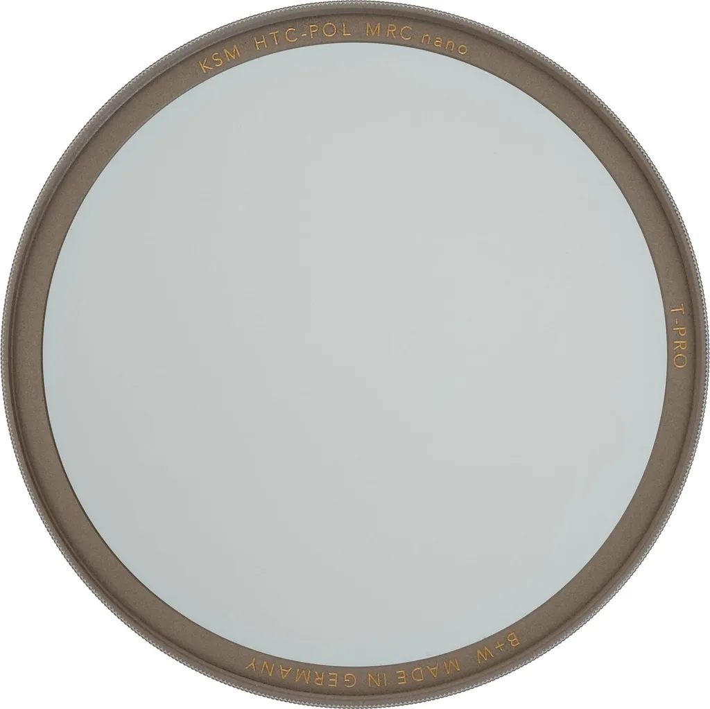 Filtre B+W T-Pro 77mm Polarisant pour Paysages et Reflets sur l'Eau