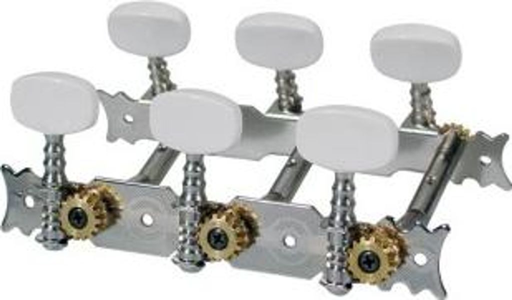 Schlüsselsatz für Konzertgitarre, Metall