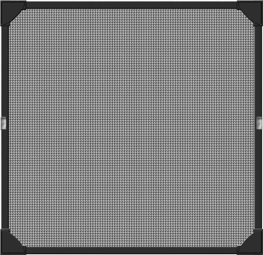 Schellenberg Fliegengitter Magnetrahmen, flexibler Magnetrahmen für Insektenschutz Fenster ohne bohren, Insektenschutz mit Fiberglasgewebe, 130 x ...