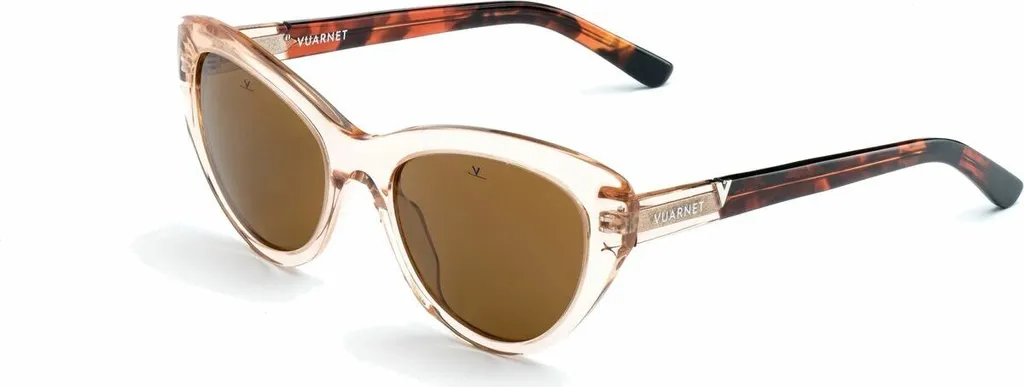 Lunettes de soleil rondes Vuarnet VL2003 pour femme avec verres 51mm