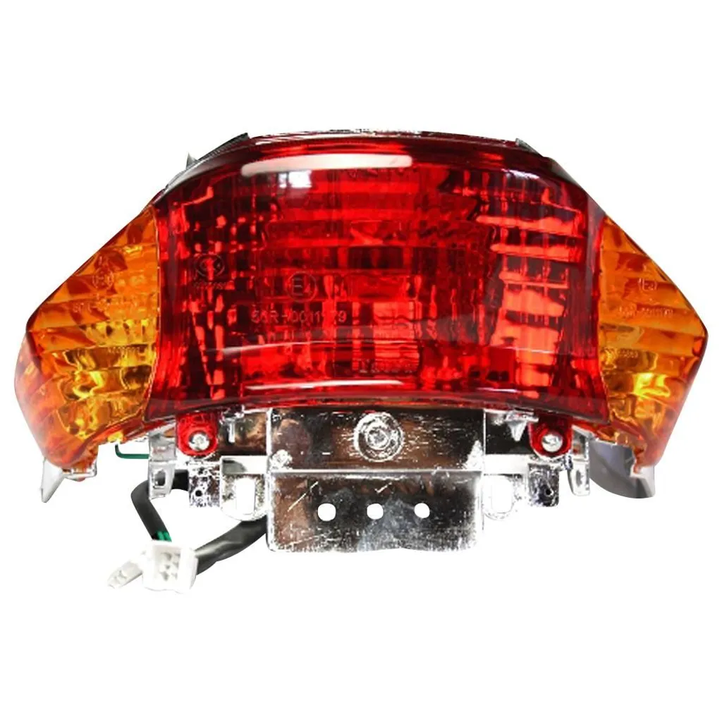 Luce Posteriore Custom Arancio Scooter Baotian Benzhou Rex RS450