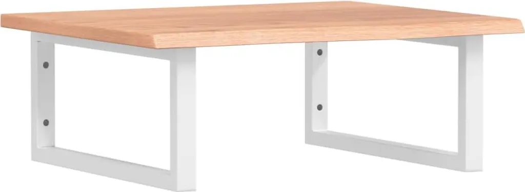 Meuble vasque bois et acier vidaXL : solution robuste pour lavabo lourd