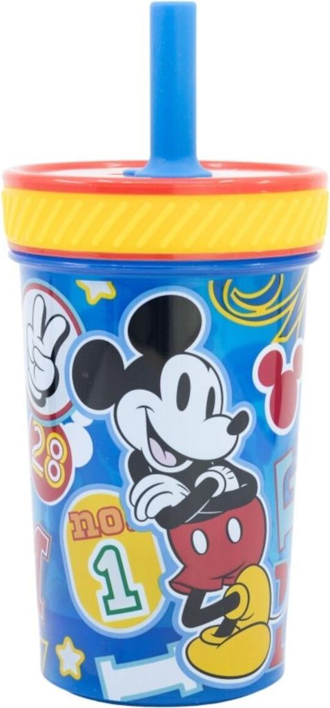 Disney Mickey Mouse Kippsicher Trinkbecher PP 370ml Drop Safe