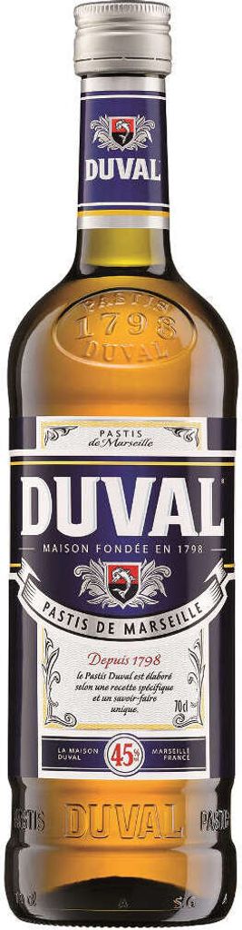 Duval Pastis de Marseille 45% Vol. 0,7l Produktbild 