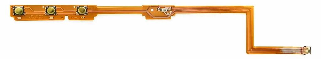 Power Sound Volume Ribbon Flex Cable Ersatzteil kompatibel für Nintendo Switch OLED - Perfekter Ersatz für defekte oder beschädigte Kabel