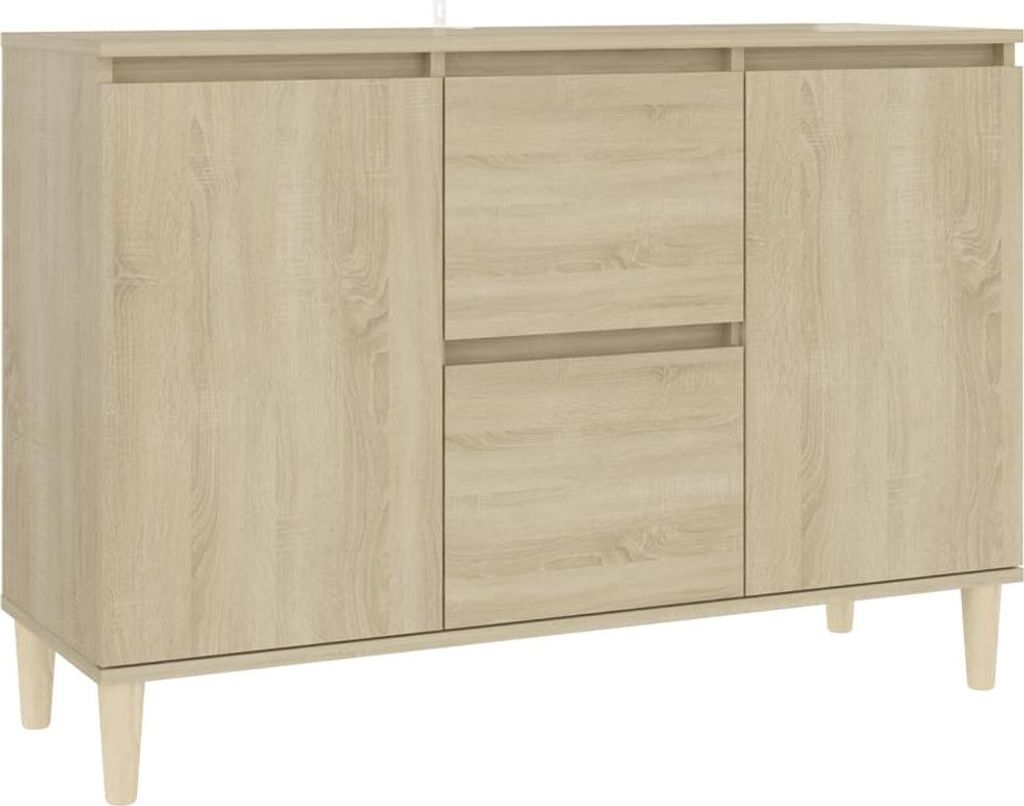 vidaXL Příborník Sonoma Dub 103,5x35x70 cm výrobek ze dřeva Obrázek produktu 