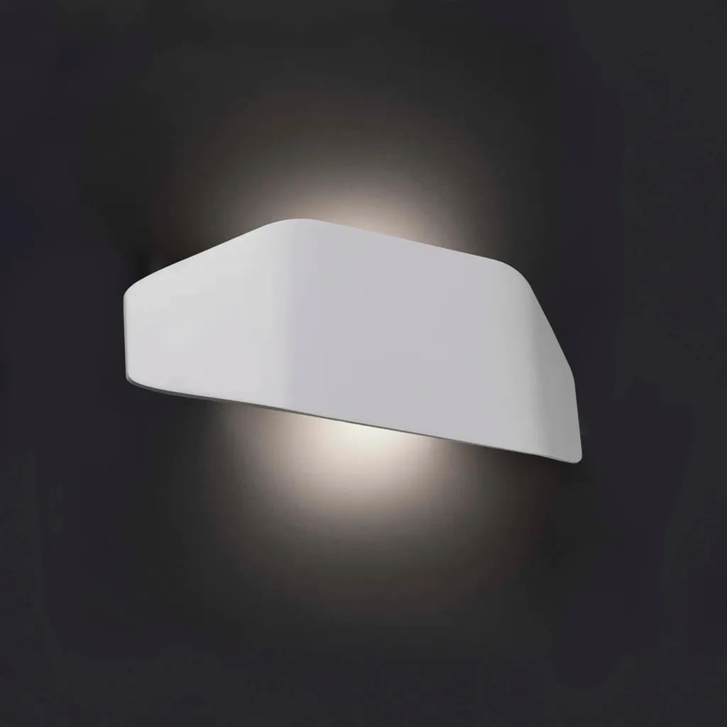 Applique extérieure FUTURE IP44 blanc - Luminaire design blanc moderne