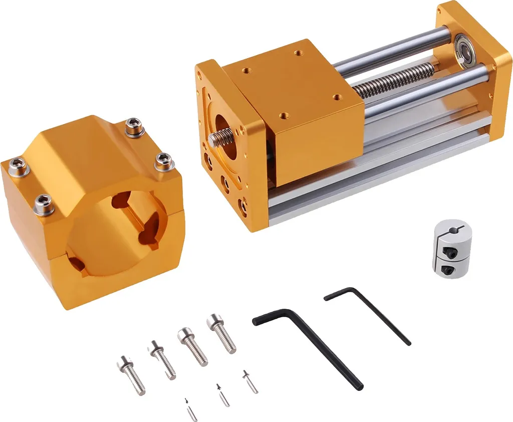 Modulo Z CNC Alluminio vs Plastica: Perché l'Upgrade 52mm Conviene