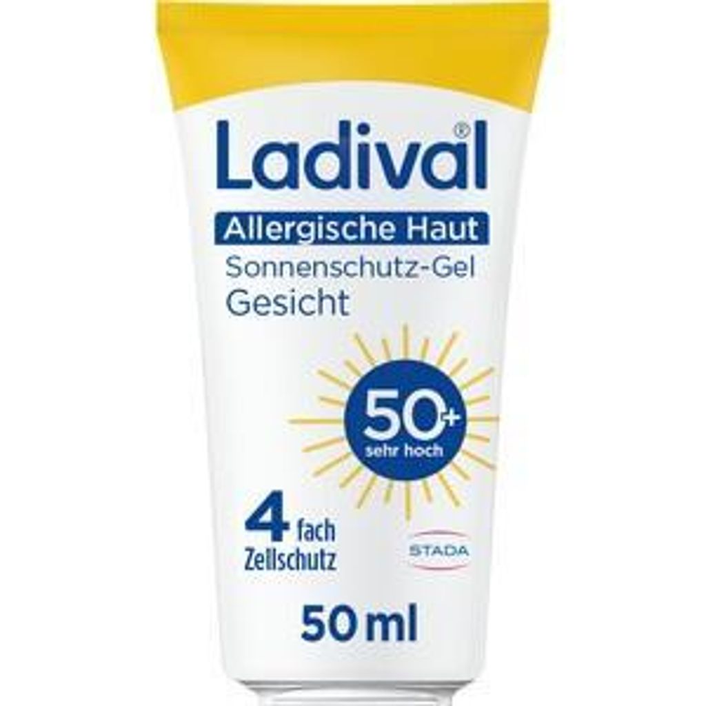 LADIVAL allergische Haut Gel Gesicht LSF 50+, 50 ml Produktbild 