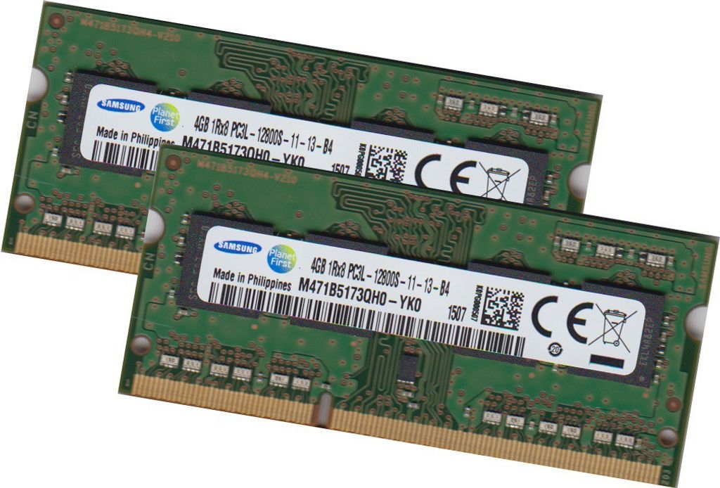 Samsung 8Gb 2x 4Gb Ram 1600 Mhz f. Apple Id ME089LL/A, MF883LL/A, MF886LL/A