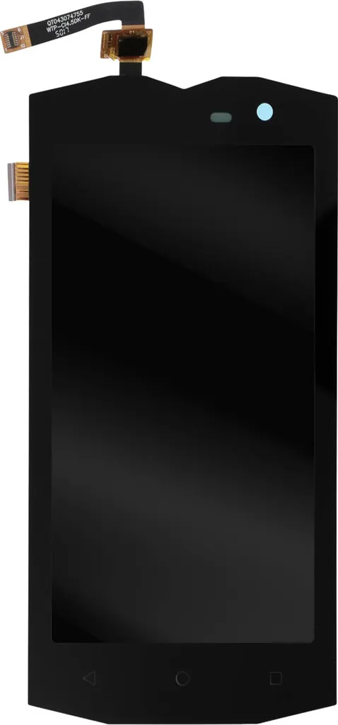 Écran LCD et tactile Clappio pour Crosscall Trekker M1 Core, Noir de rechange