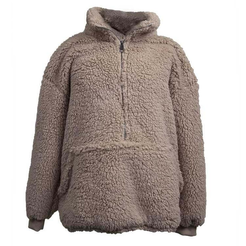 Unique Living - Hoodie Willow Taupe 60x67
