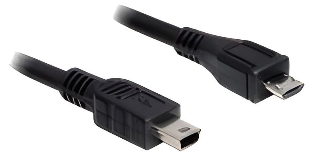 DeLOCK USB Datentransferkabel - 1 m - ja - 1 x Typ B Produktbild 