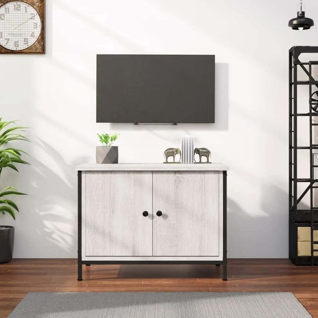 Mobile Porta TV Piccolo 60cm Grigio Sonoma | Design Salvaspazio Ante