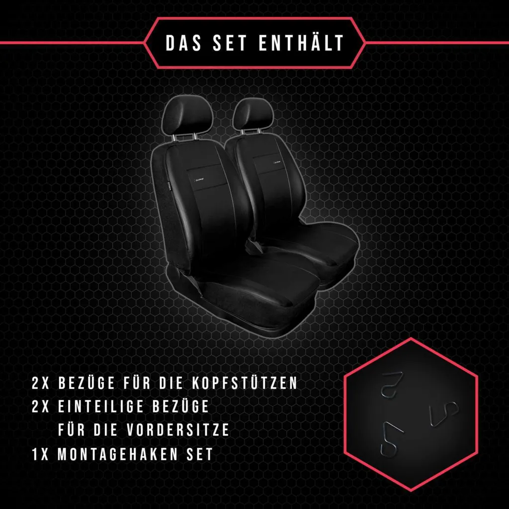 Guida all'acquisto: Coprisedili Opel Calibra Universali 1+1 Anteriori - 8