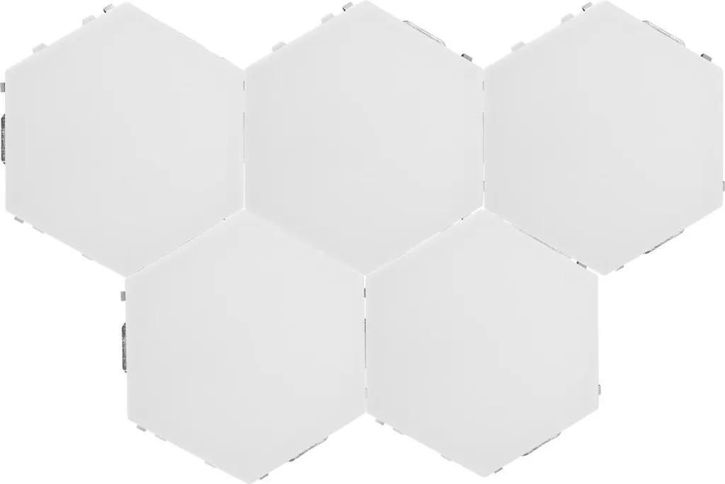 Applique murale LED alvéolée tactile pour luminaire décoratif de salon
