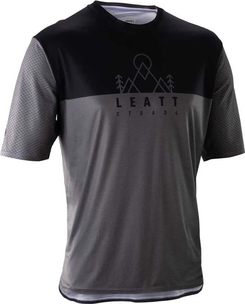 Leatt Trail 3.0 Kurzarm-radtrikot Grau M Herren Grau M