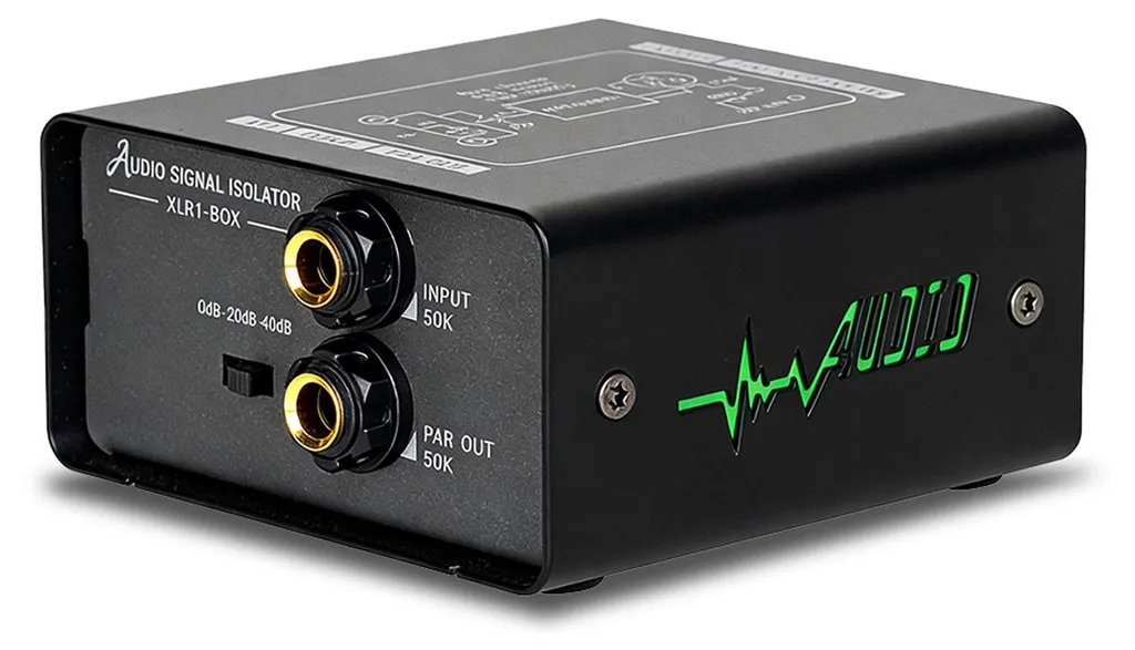 Isolateur de boucle de masse à réduction de bruit active à 3 niveaux