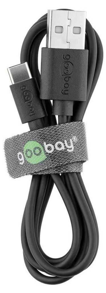 USB 2.0 Kabel, USB-A Stecker > USB-C Stecker Produktbild 
