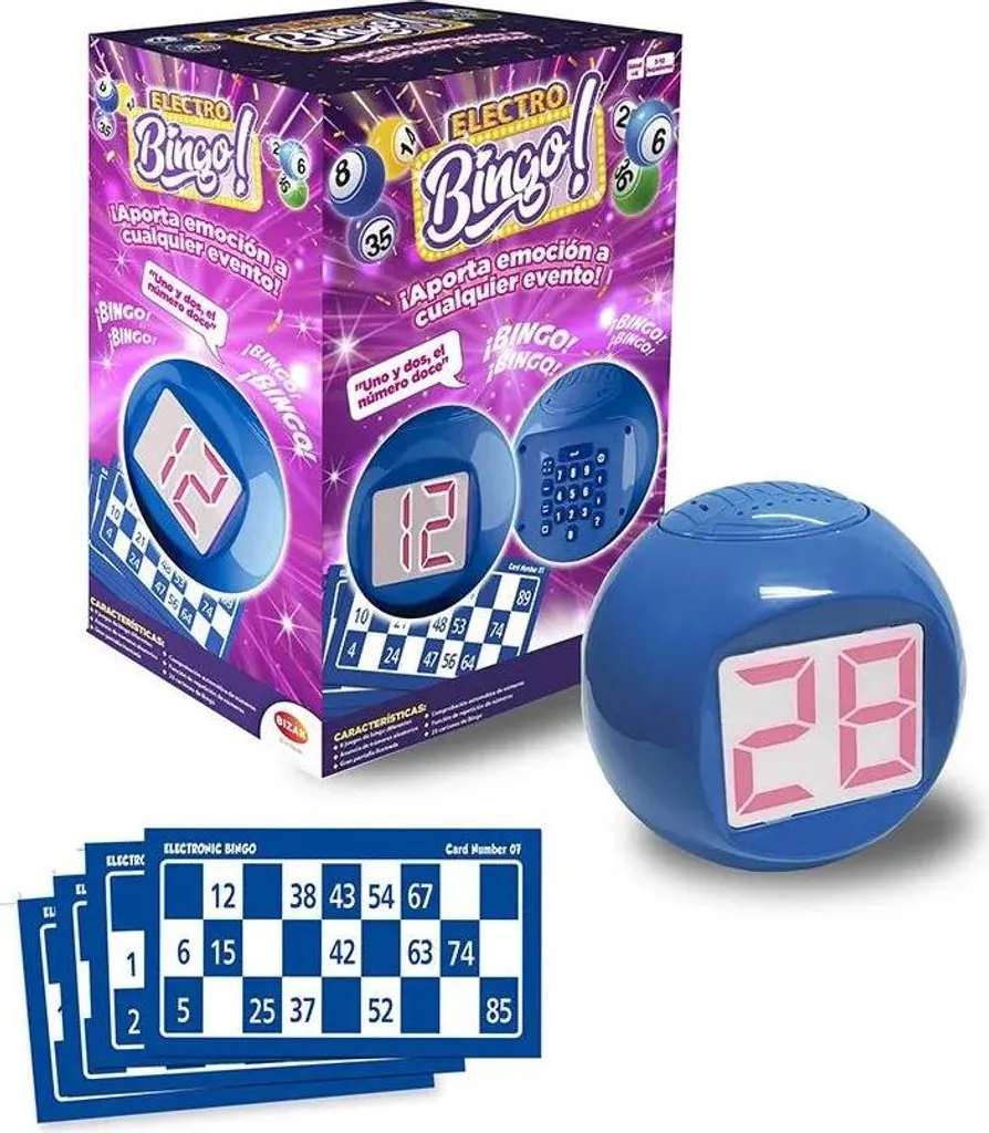 Bingo Électronique Juegos Elektrobingo pour Soirées de Loto à Casa
