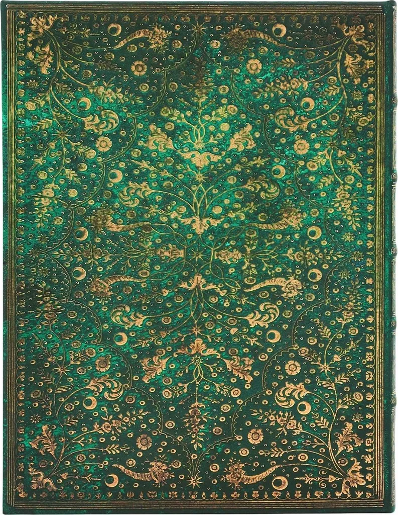 Cahier d'Écriture Emerald Power Paperblanks - Format Ultra 144p Ligné - 3