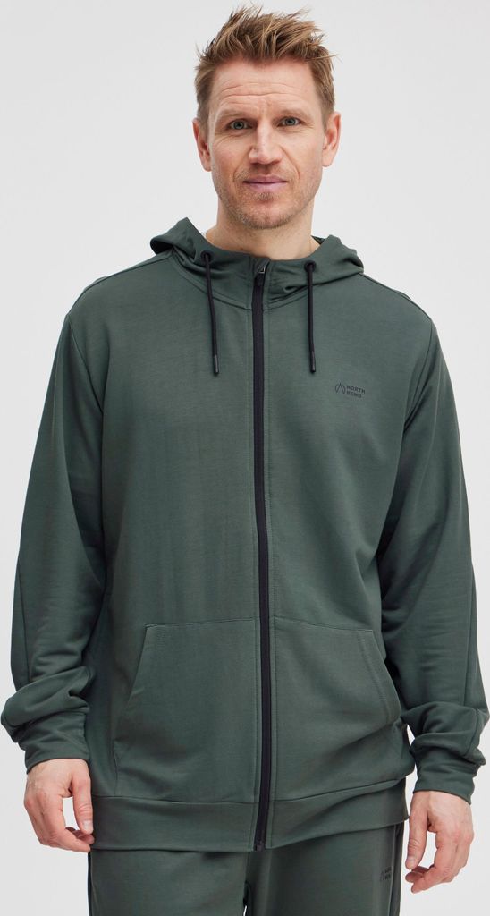NORTH BEND NBBrent Herren modische Sweatjacke Kapuzenjacke Produktbild 