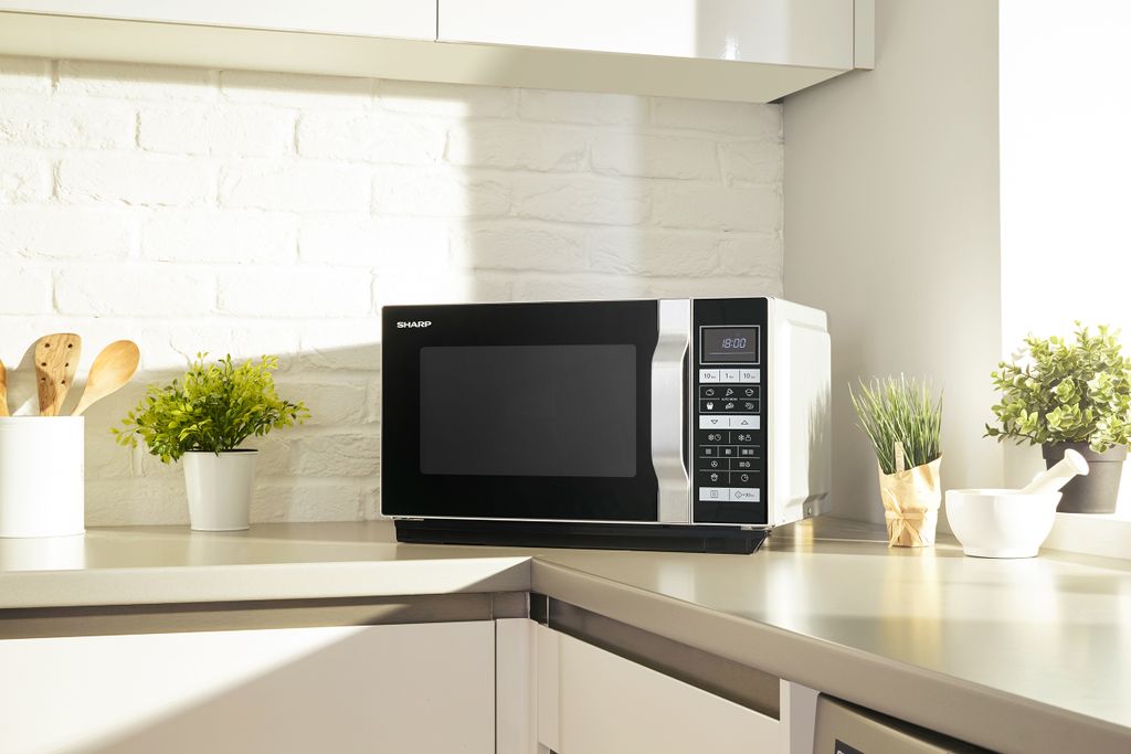 Sharp R860S kuchenka mikrofalowa srebrna Kuchenka Zdjęcie produktu 8