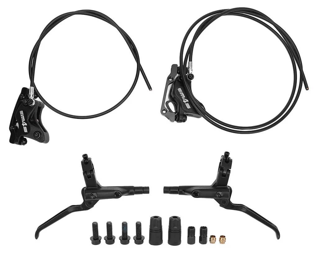 Kit freins à disque hydrauliques VTT complet avec leviers de frein