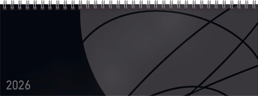 Korsch Tischkalender Colourlux Professional 2026 schwarz