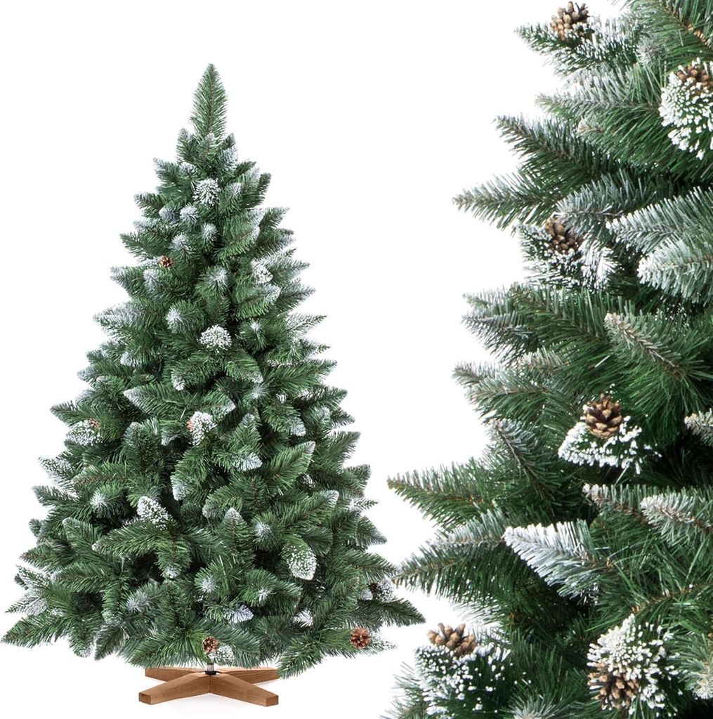Albero di Natale artificiale FairyTrees 150cm pino naturale Immagine del prodotto 