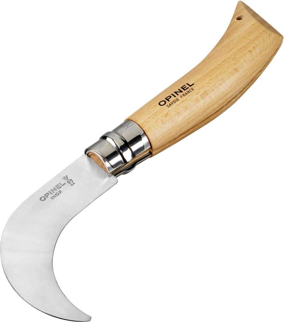 Coltello da giardinaggio Opinel n. 10 a lama larga e curva Immagine del prodotto 