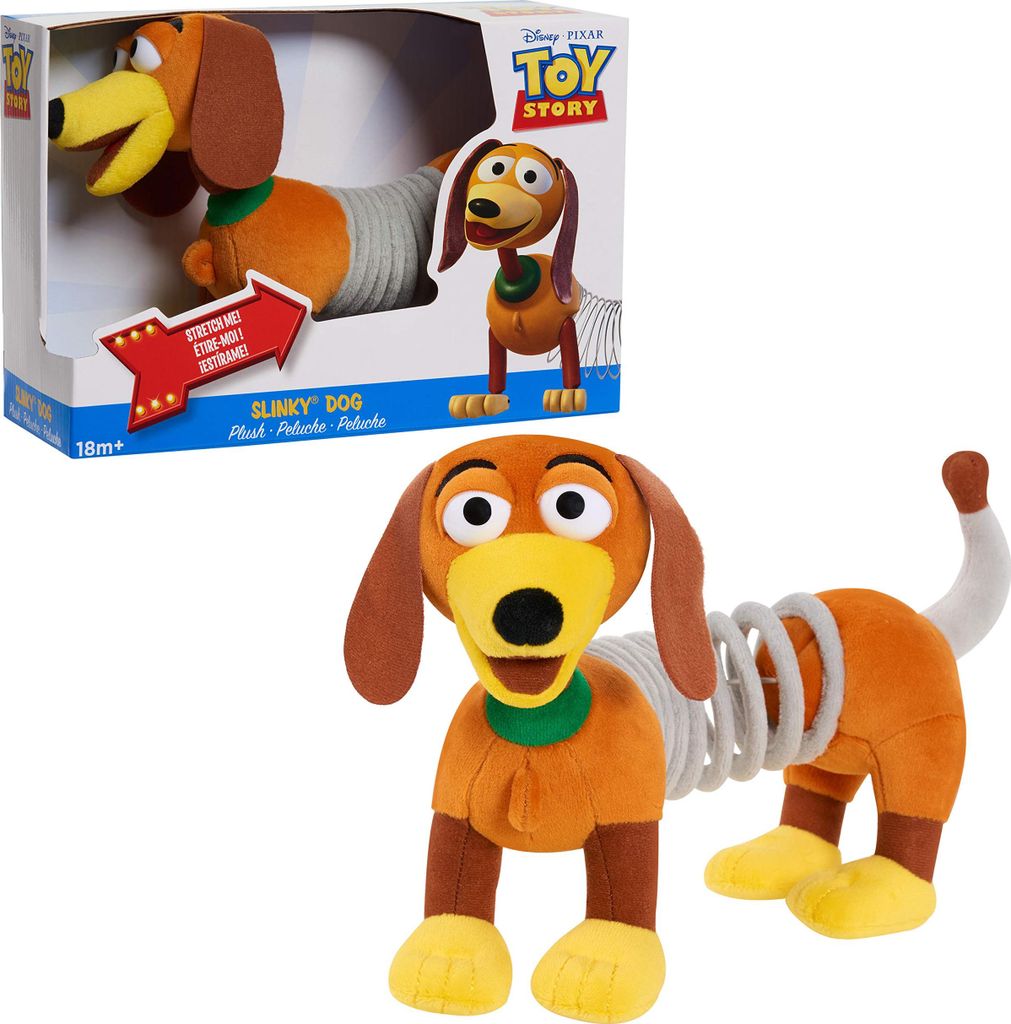 Peluche Disney et Pixar Toy Story Slinky Dog, peluche douce Image du produit 