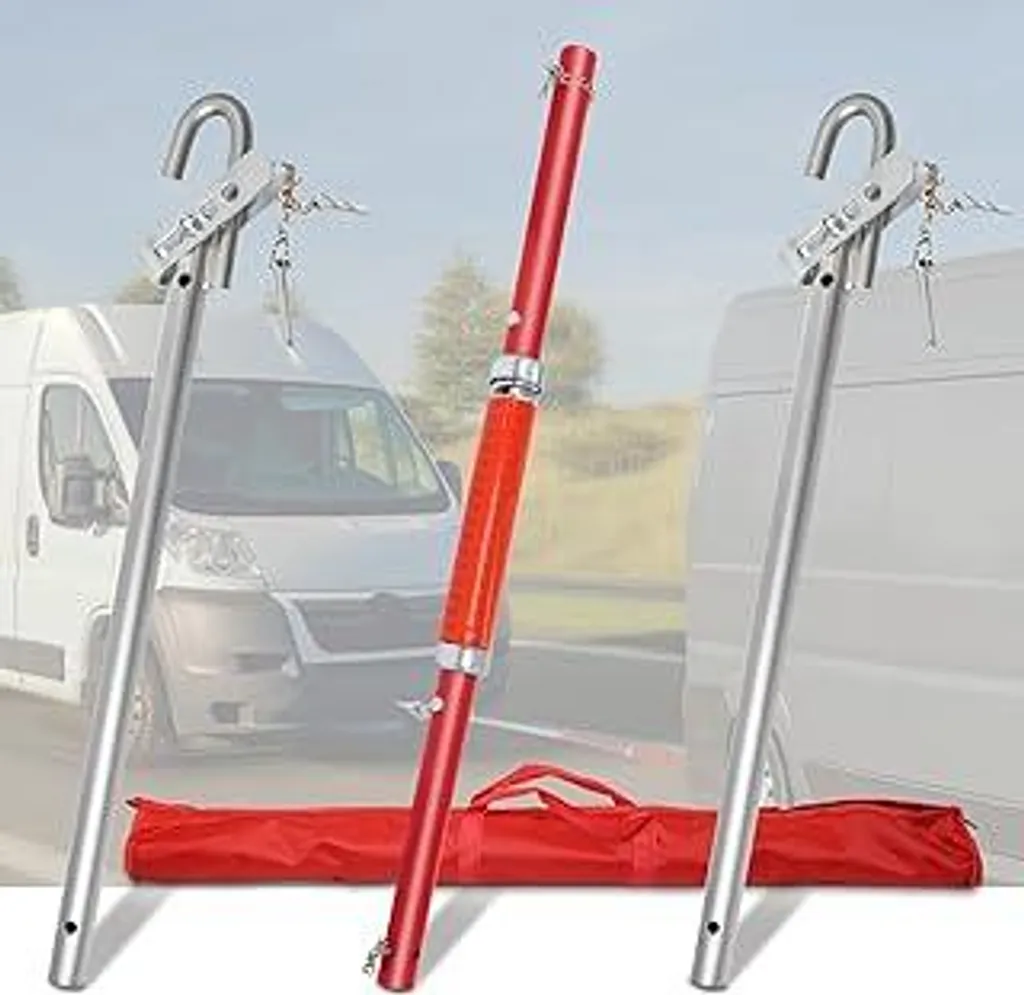 Offerta Gekufa Barra Traino Auto 3T - Zincata 3 Pezzi con Molla