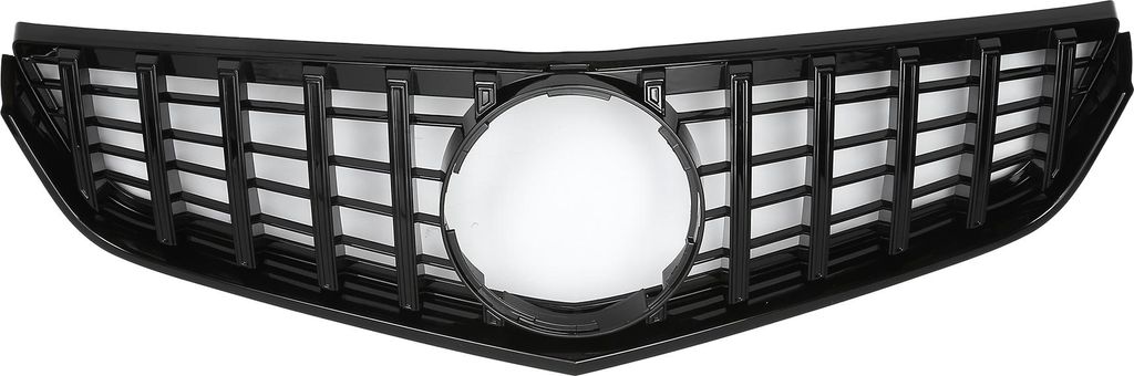 Frontgrill für die obere Motorhaube für Mercedes-Benz E250 2011-2013 Frontgrill für die obere Stoßstange Nieren Grill AMG Stil Schwarz