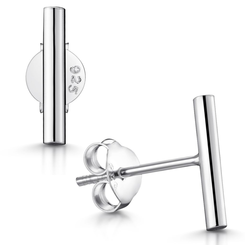 MATERIA by Matthias Wagner Stab Ohrstecker Silber 925 - Produktbild 4