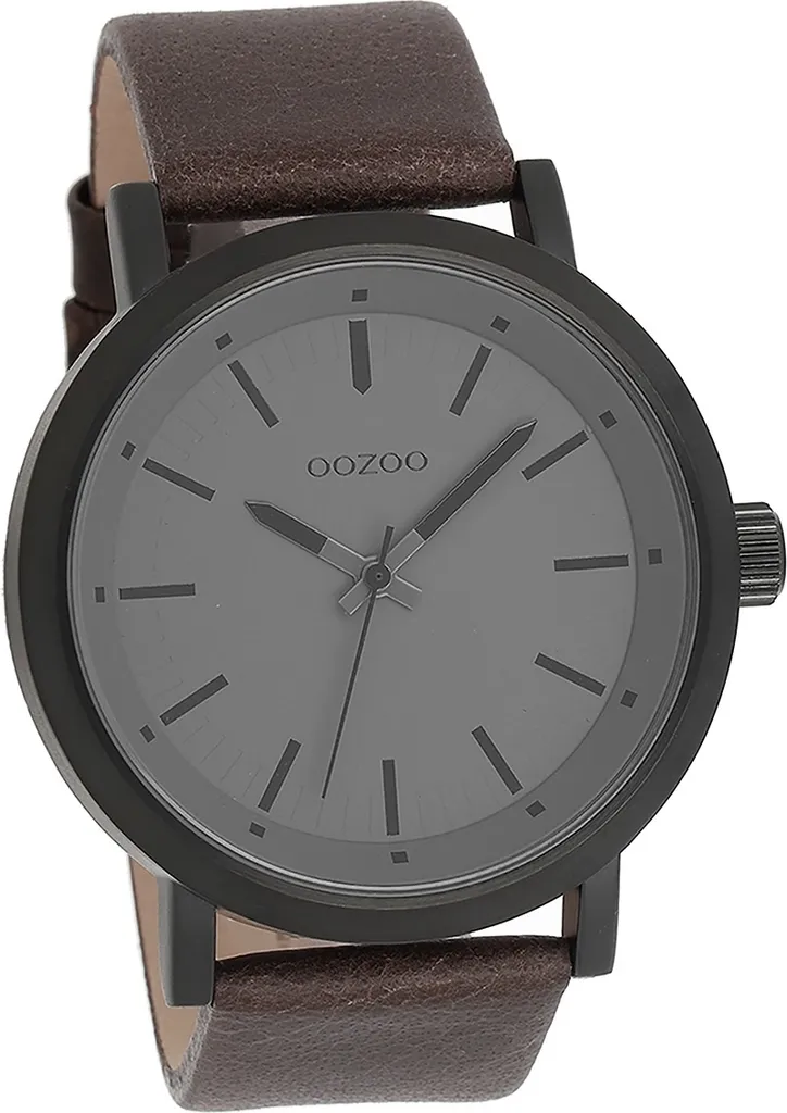Oozoo Orologio Uomo Pelle Grigio Opaco D2UOC8254A | Trend 2026