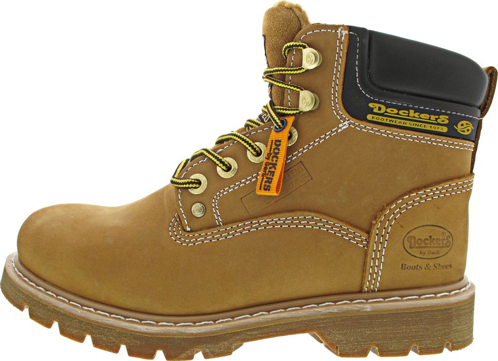 Dockers by Gerli Schnürstiefel Beige Produktbild 